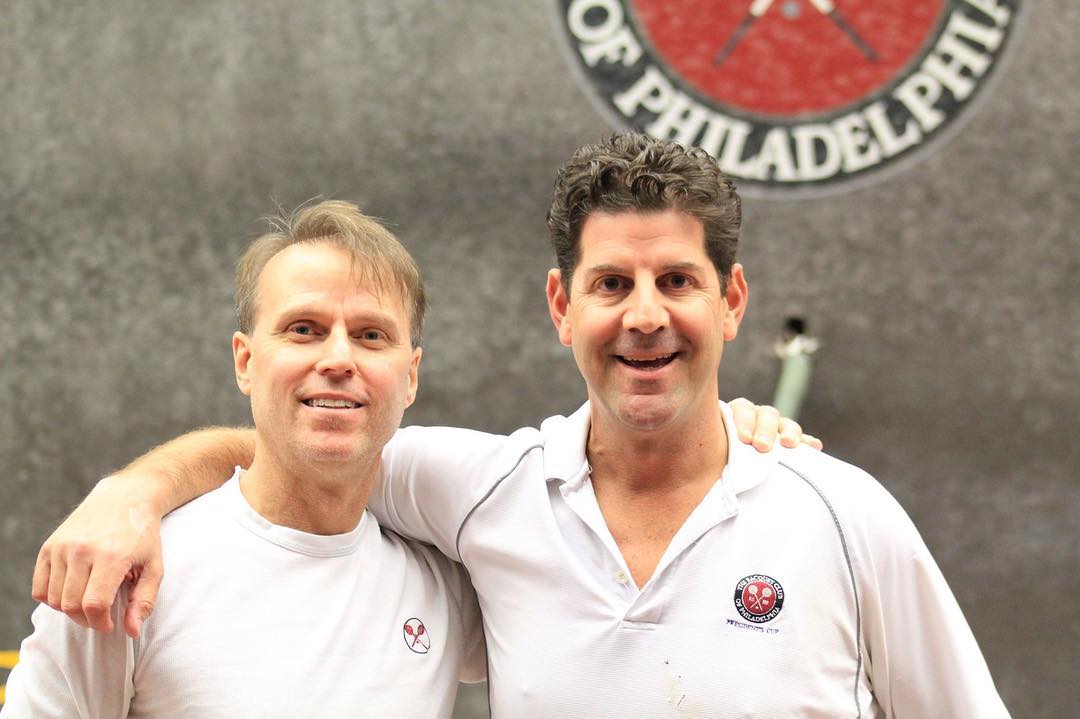 kenny-and-mike Court Tennis Players at RCOP